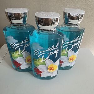 BATH AND BODY WORKS BEAUTIFUL DAY SHOWER GEL X3 - DISCONTINUED